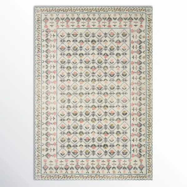 Rifle Paper Co. x Loloi Eden Rug feat. CloudPile | Birch Lane