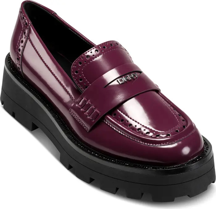 DKNY Sahana Platform Penny Loafer (Women) | Nordstrom | Nordstrom