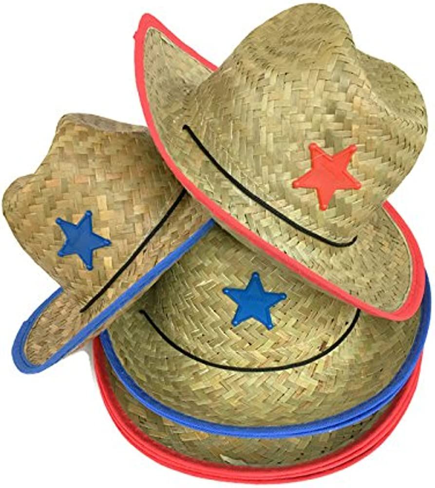 Children's Cowboy Hat with Sheriff Star (1 Dozen Pack) - Bulk | Amazon (US)