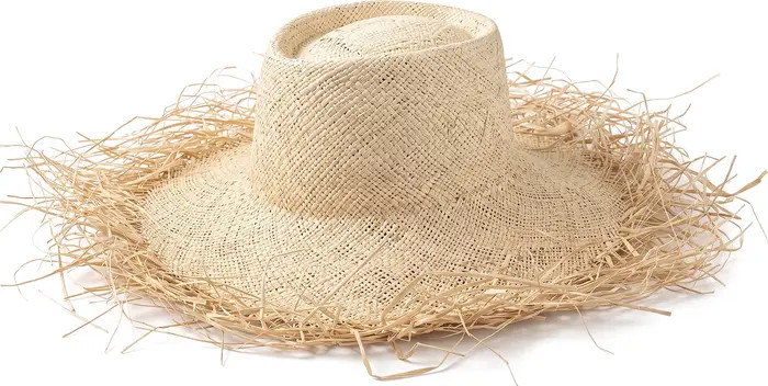 BRUNNA.CO The Catalina Frayed Straw Sun Hat | Nordstrom | Nordstrom