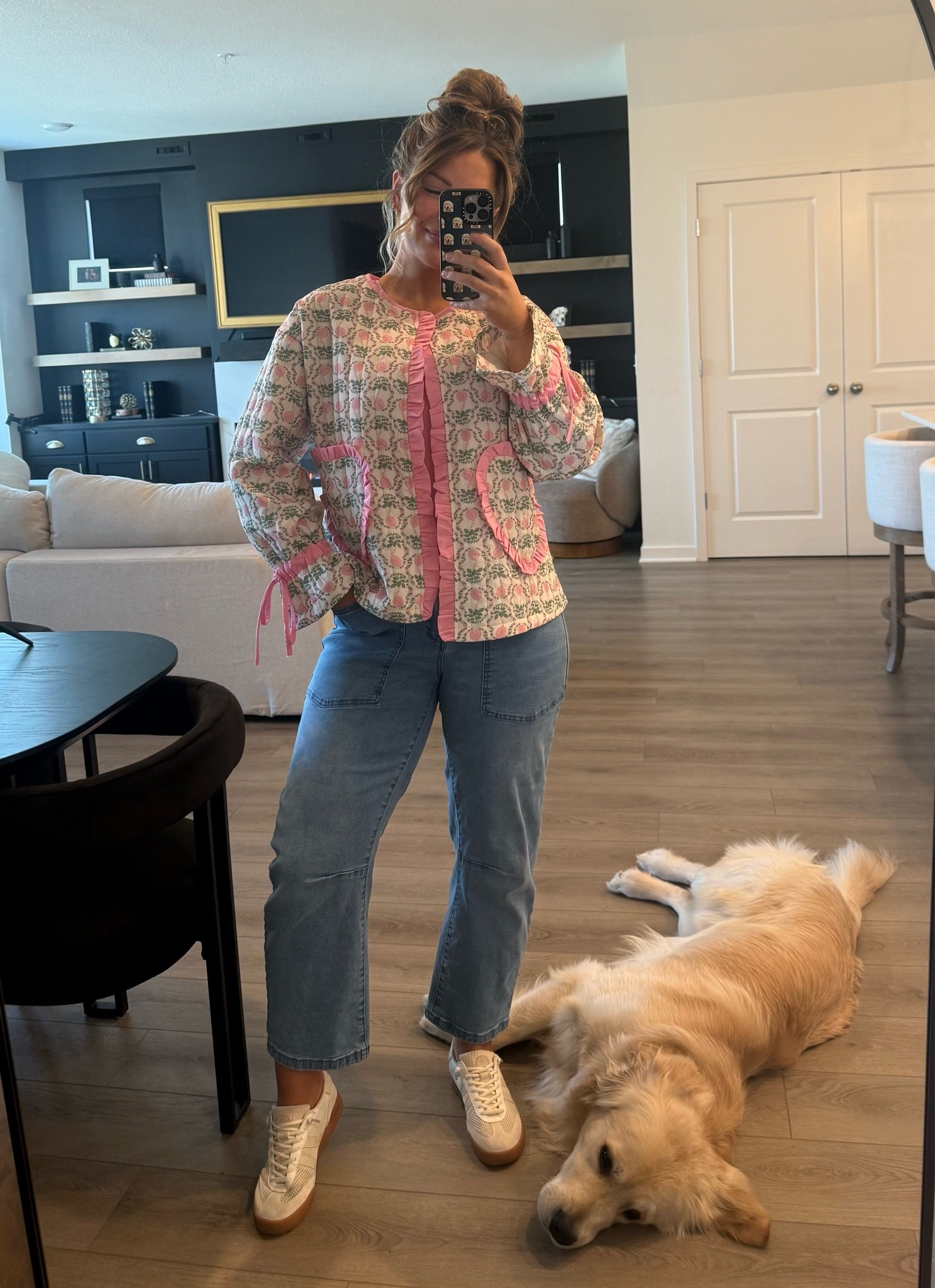 The cutest jacket from Amazon but it sold out so I’ve linked similar 😩💗🔗

#LTKootd #LTKSaleAlert