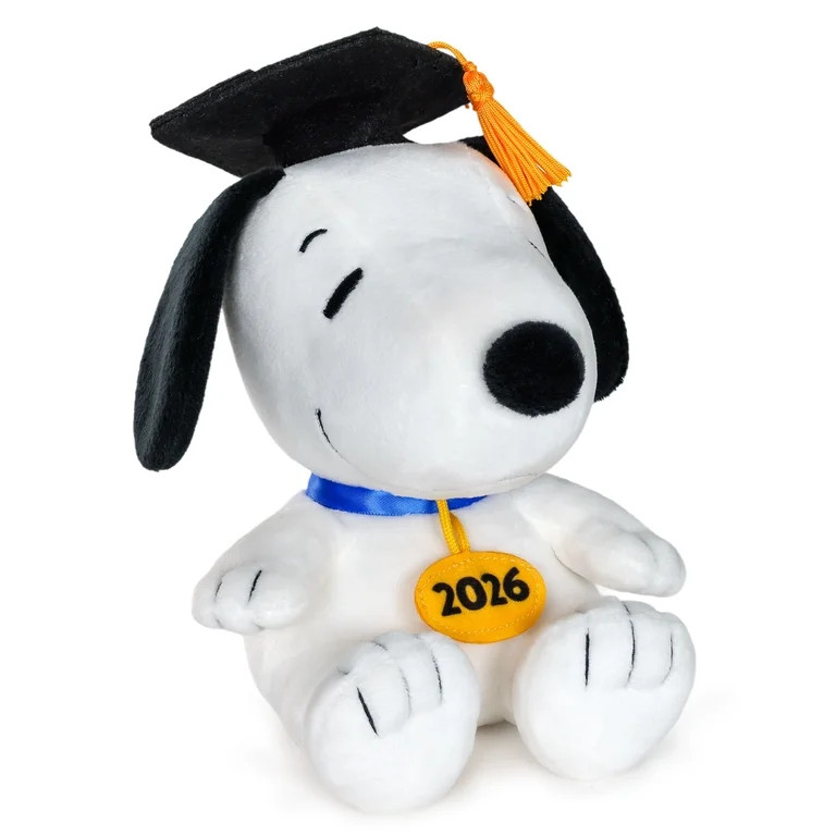 Hallmark Peanuts Snoopy Plush Graduation Gift Card Holder (Class of 2026), 6.5" | Walmart (US)