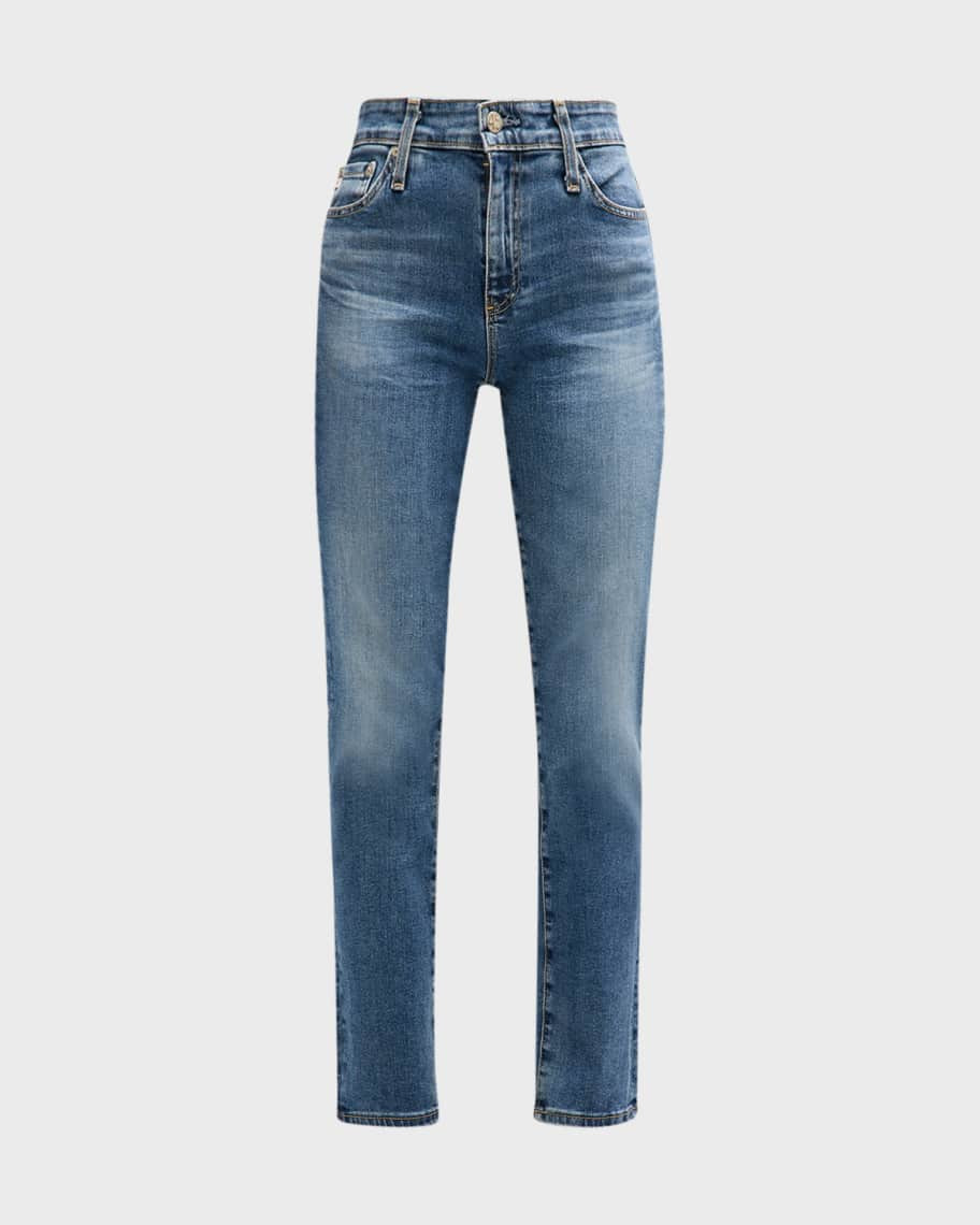 AG Jeans Mari Slim-Straight Jeans | Neiman Marcus