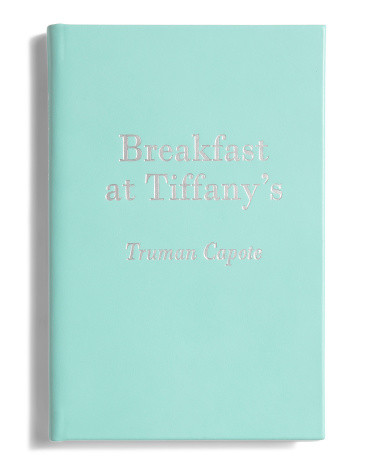 Breakfast At Tiffany's Leather Bound Book | TJ Maxx