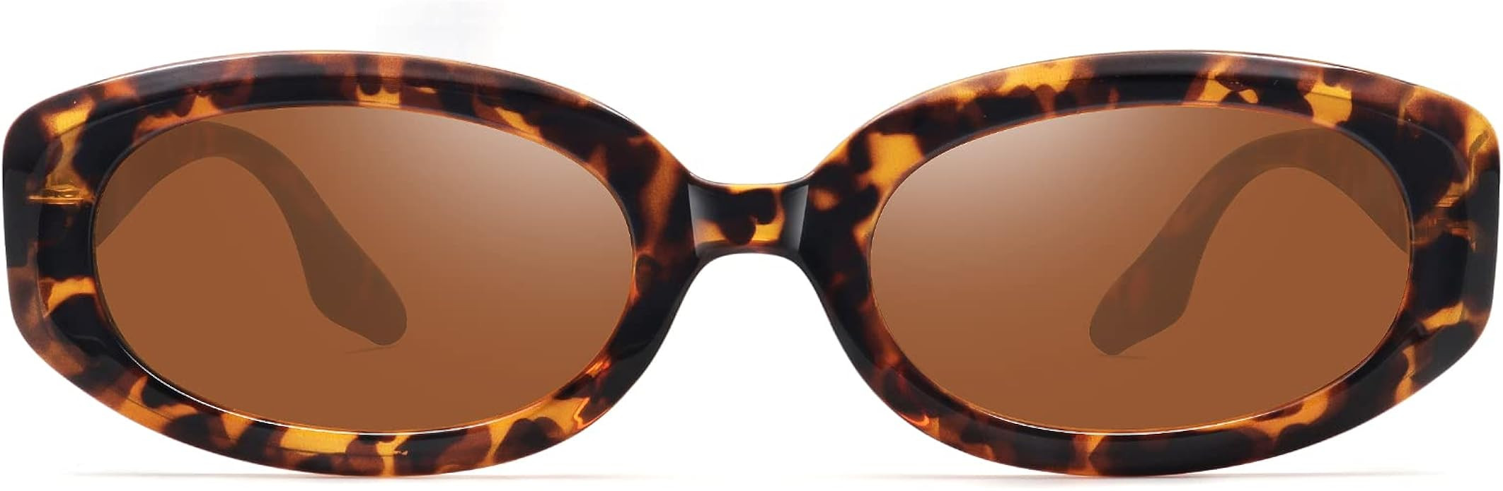 Fozono Trendy Rectangle Sunglasses for Women Men Retro 90s Fashion Narrow Small Square Sunglasses... | Amazon (US)