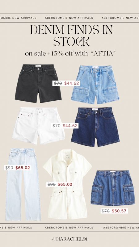 So many of the Abercrombie shorts completely sold out this weekend! The styles and colors shown here are still in stock. Code “AFTIA” stacks for an additional 15% off 

#LTKSaleAlert #LTKFindsUnder50 #LTKSeasonal