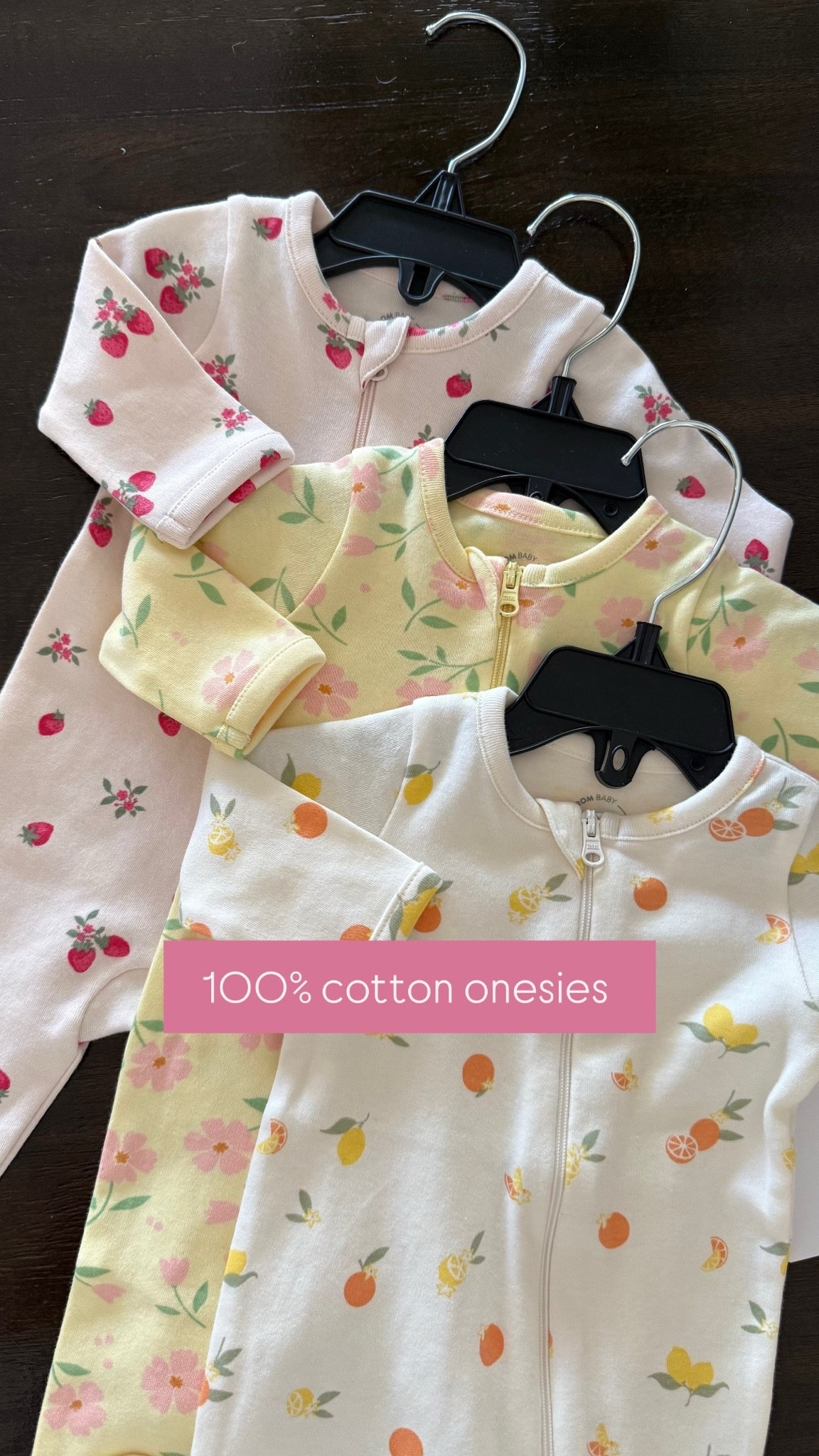 100% cotton onesies! Just grabbed a few of these for baby girl because they are just so cute! 

I’m focusing on 100% cotton clothing for here wherever possible but especially for all jammies and things she will have on for longer periods of time.

#LTKBaby #LTKBump #LTKmomlife