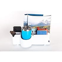 Night Caddy Deluxe - Bedside Caddy Organizer with USB Charger - Adjustable - Cup Holder - Space Savi | Amazon (US)