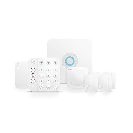 Certified Refurbished Ring Alarm 8-piece kit (2nd Gen) – home security system with optional 24/... | Amazon (US)