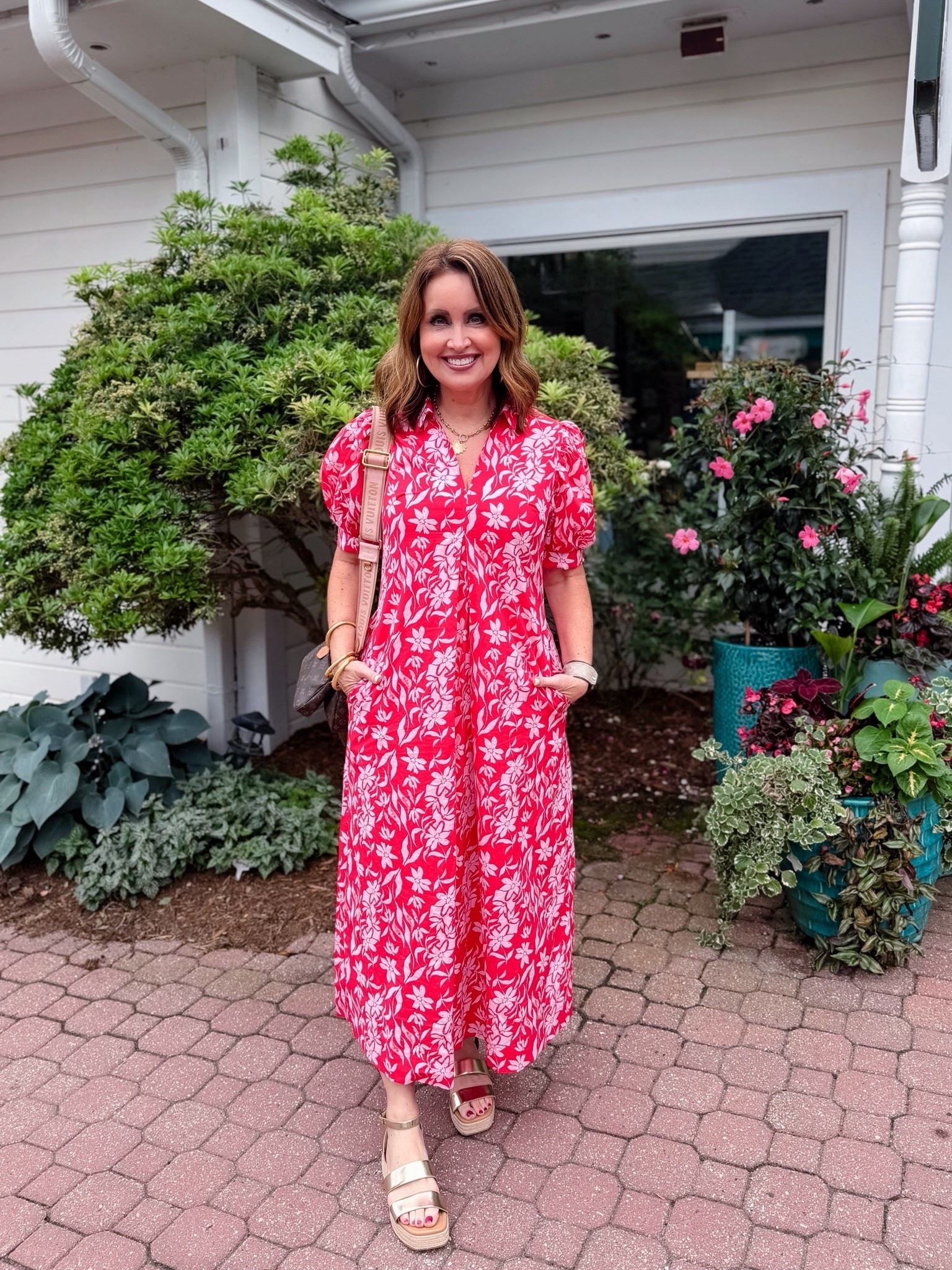 Love this maxi dress!
Size down if you aren’t busty 
30% off through 6/14

Use code LAURA on my necklace 

Summer vacation outfit 
Colorful dress
Shop Avara sale

#LTKSaleAlert #LTKOver40 #LTKSeasonal