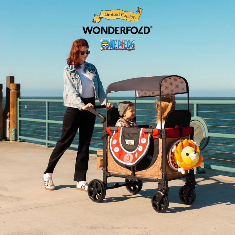 ONE PIECE Thousand Sunny Stroller Wagon | W2 Elite Pro Limited Edition | WonderFold Wagon