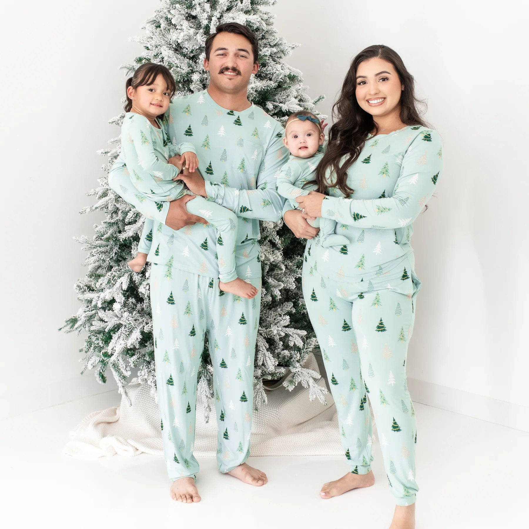 Long Sleeve Pajamas in Boho Tree | Kyte BABY