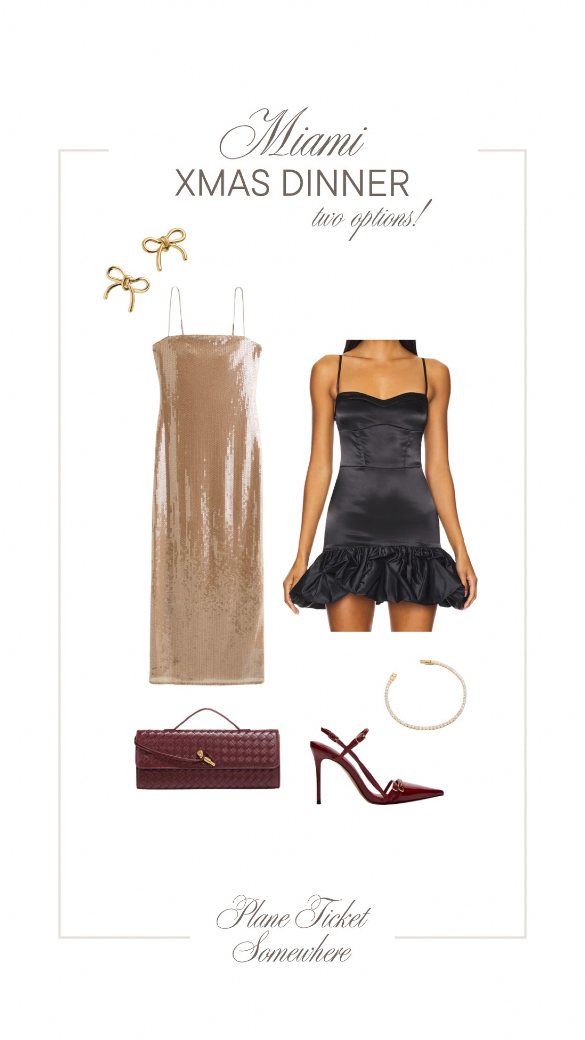 The ultimate Florida Christmas dinner looks!!🍷🎄👠🖤

#LTKHoliday #LTKTravel #LTKStyleTip