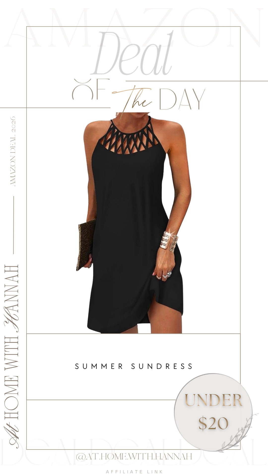 black summer sundress • under $20 dress • Amazon fashion deal

This is the kind of under-$20 dress I’d grab for the “just in case” summer plans — dinner on vacation, a beach trip, date night, patio drinks, or an easy outfit when you don’t want to overthink it. The cutout neckline makes it feel less basic, but the black color keeps it easy to style with sandals, jewelry, and a clutch.

If you’re shopping for:
• black summer dress
• Amazon dress under $20
• vacation dinner dress
• casual date night dress
• beach trip outfit
• summer sundress deal
• affordable summer fashion
• easy black dress

This one is linked here if you love an easy summer dress that doesn’t feel boring 🤍




•
•
black summer sundress • Amazon dress under $20 • vacation dinner dress • casual date night dress • affordable summer fashion • summer sundress deal • cutout neck dress • beach trip outfit • easy black dress

#AmazonFashionFinds #SummerDress #DressUnder20 #VacationOutfits #AffordableFashion
#ltkstyle #ltkfinds

#LTKootd #LTKSaleAlert #LTKSeasonal