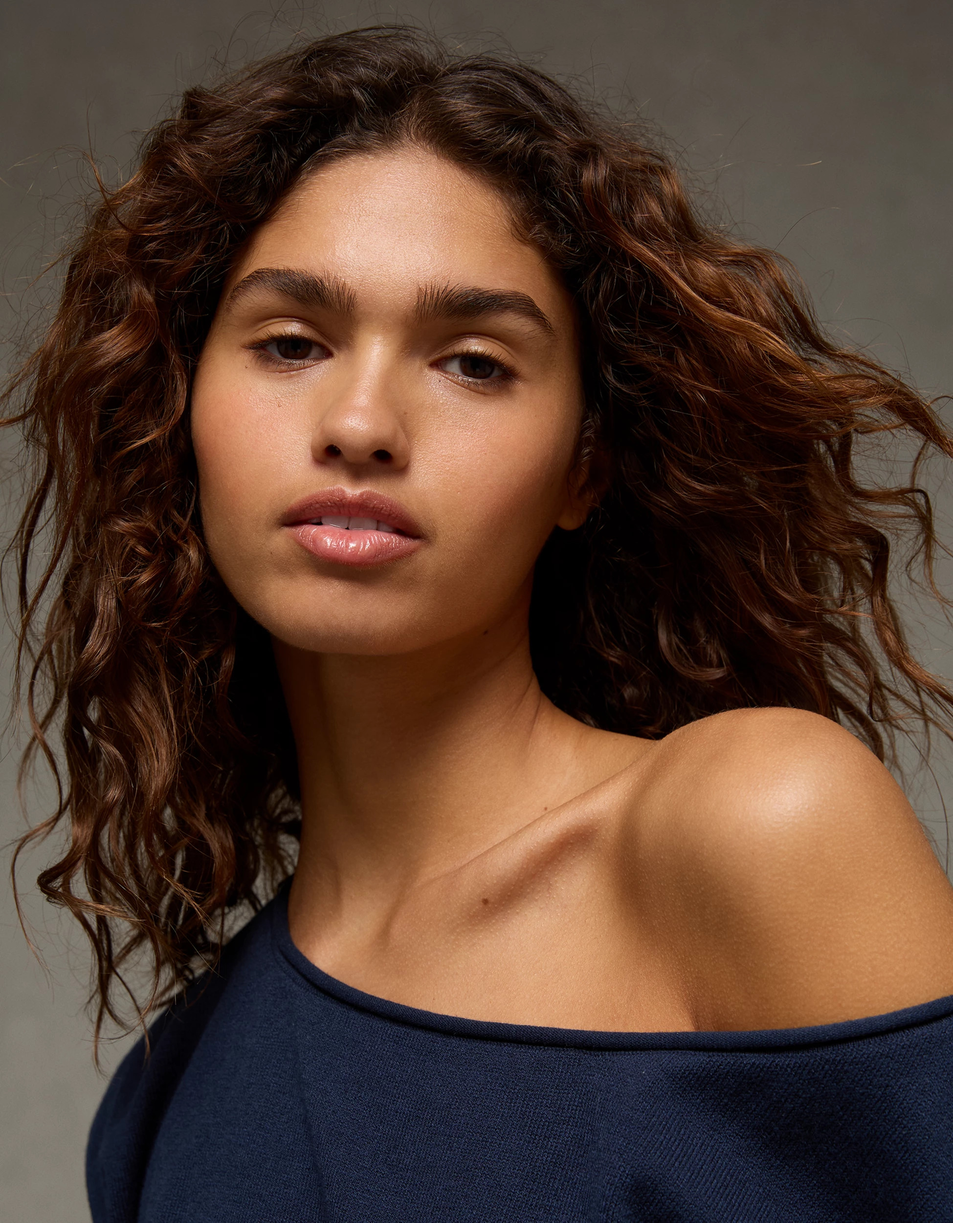 AE Off-the-Shoulder Cinched Sweater Tee | American Eagle Outfitters (US & CA)