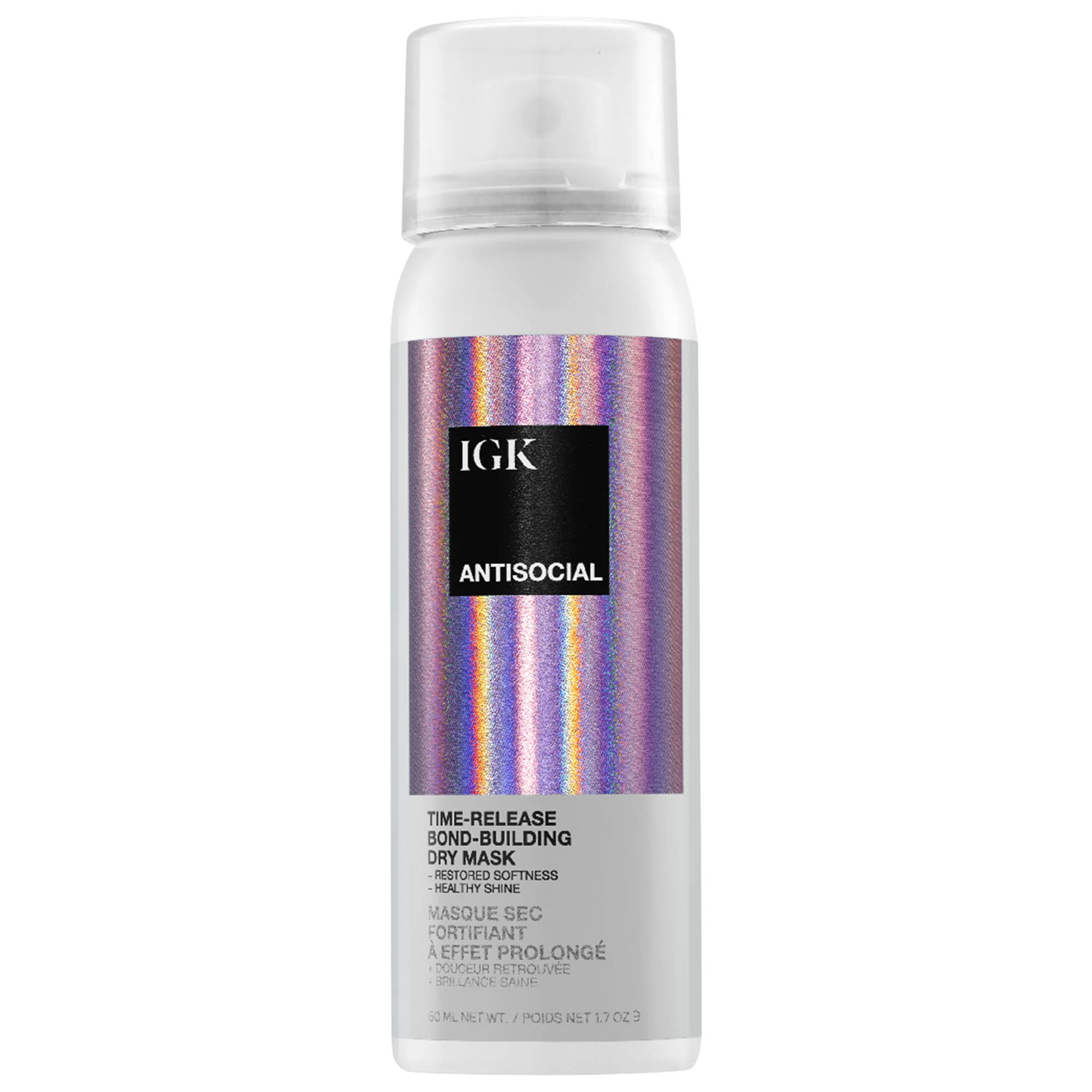 IGK Mini Antisocial Leave-In Dry Hair Mask 1.7 oz / 50 ml | Sephora (US)