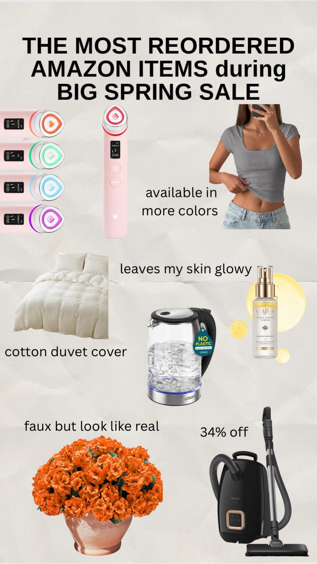 You guys are going bananas about these things from @amazon ! They are still discounted during Big Spring Sale so linking everything for you! 

#ad #founditonamazon 

#LTKHome #LTKSaleAlert #LTKselfcare