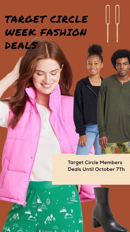 Target circle fashion week is here and now only for one more day! October 7th is the last day so gift your kids and yourself some cute fashion pieces before they sell out! 🩶

#LTKGiftGuide #LTKsalealert #LTKSeasonal