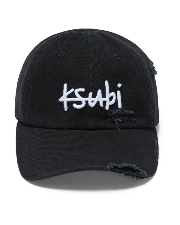 1999 Lofi Trashed Denim Hat - Black  | Ksubi ++ | Ksubi (US)