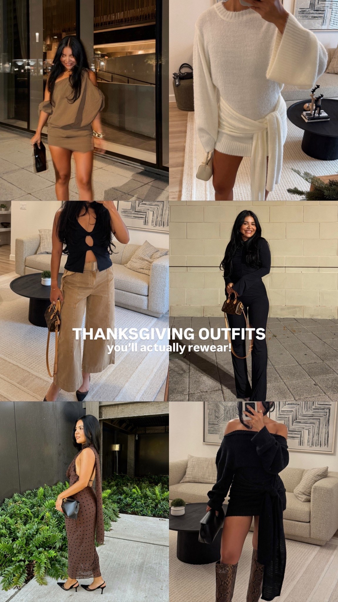 Modern Thanksgiving outfits for the it girls of the family 😎😗🍂




Outfit ideas
Neutral
Outfit inspo