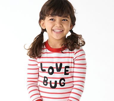 Love Bug Organic Pajama Set | Pottery Barn Kids