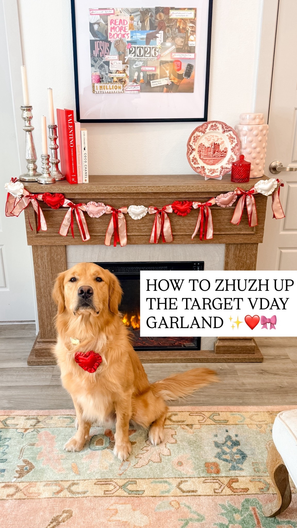 Links to the supplies for ✨zhuzhing up✨ the Valentine’s garland 

I also linked all of the other mantle decor I could! 

#LTKHome #LTKSeasonal #LTKFindsUnder50