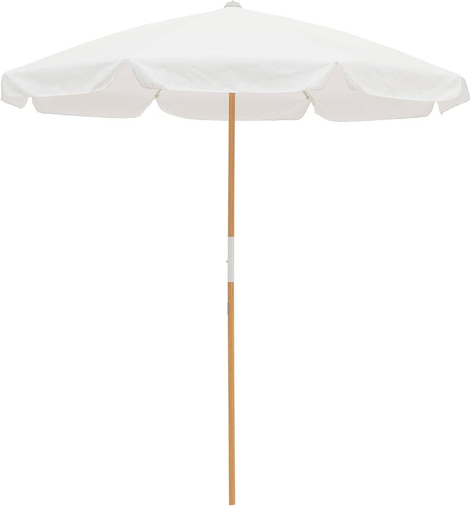 Business & Pleasure Co. Amalfi Umbrella - 7.2' Boho Beach Umbrella - Sturdy Yet Lightweight - UPF... | Amazon (US)