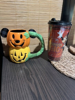 DISNEY RESORT HALLOWEEN MICKEY MOUSE PUMPKIN MUG & MINNIE MOUSE TRAVEL MUG MUGS  | eBay | eBay US