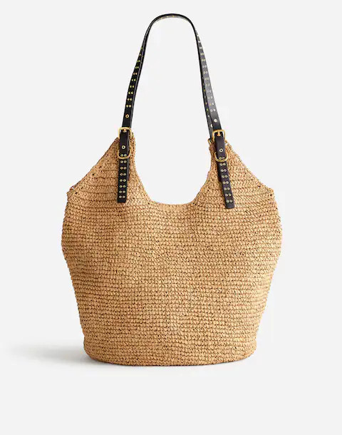 The Straw Slouch Tote | Madewell | Madewell