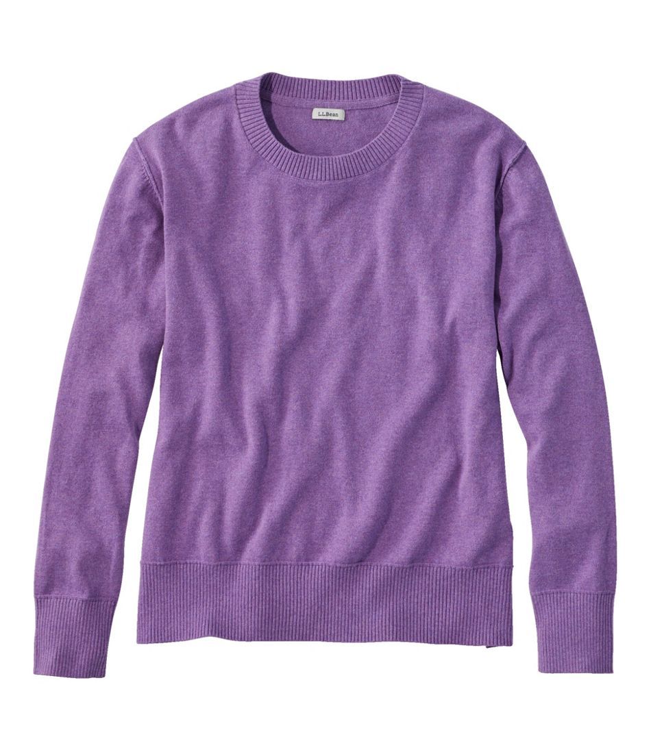 Women's Cotton/Cashmere Sweater, Crewneck | Sweaters at L.L.Bean | L.L. Bean