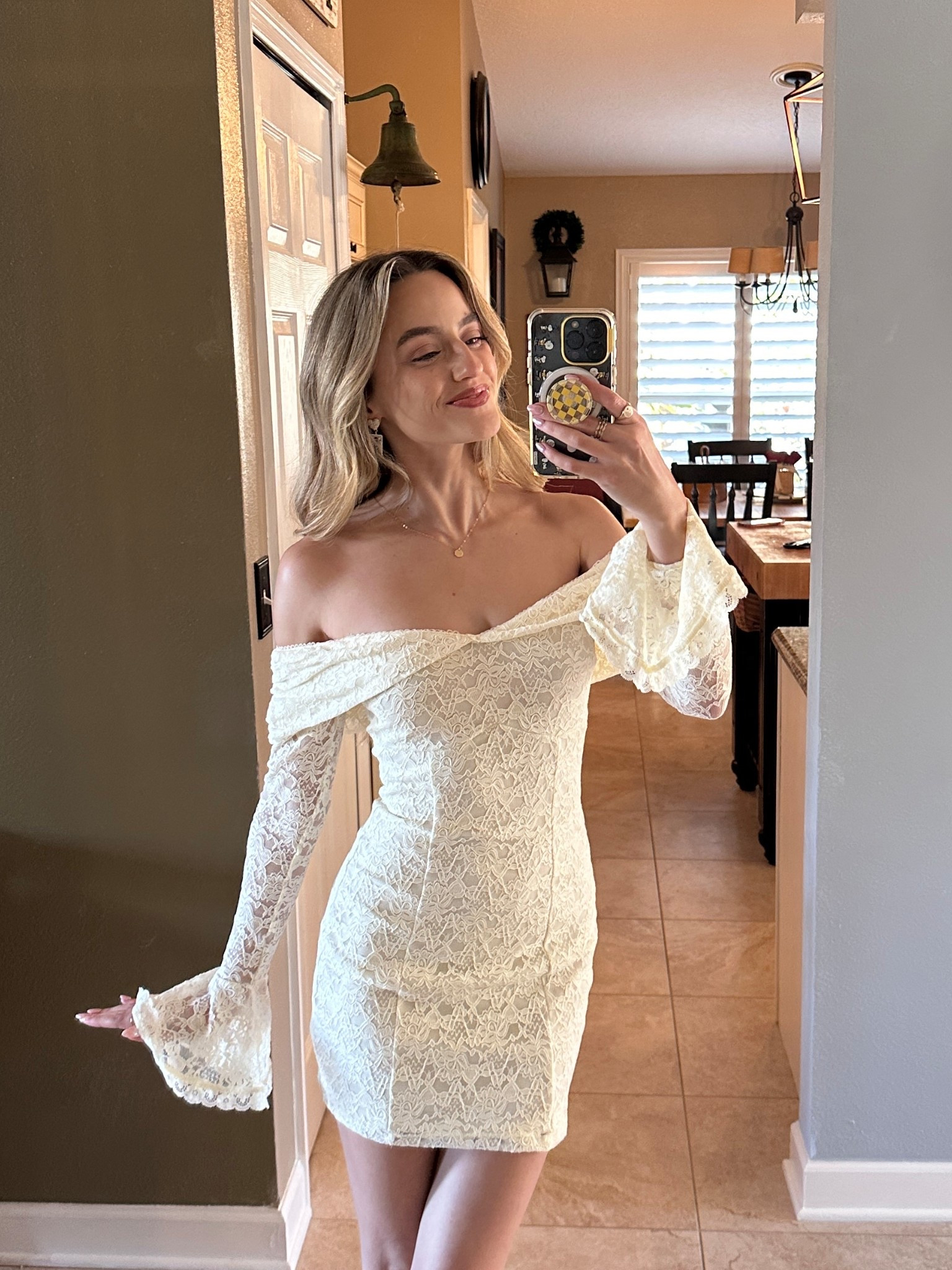 The white lace dress I wore for my engagement party on FL💍🫶🏼✨💖

#LTKootd #LTKdayinmylife #LTKSaleAlert