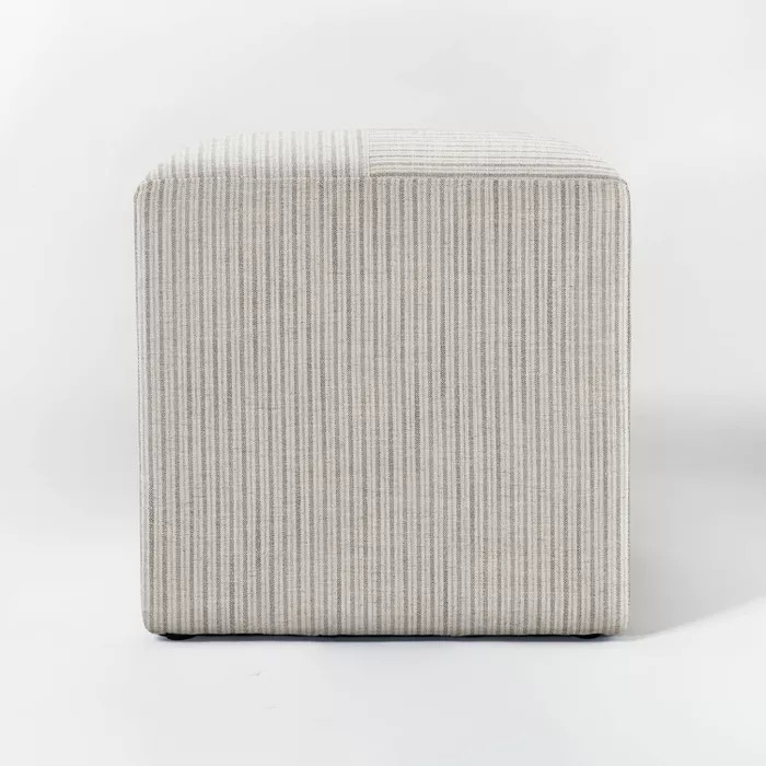 Lynwood Square Upholstered Cube - Threshold™ designed with Studio McGee | Target