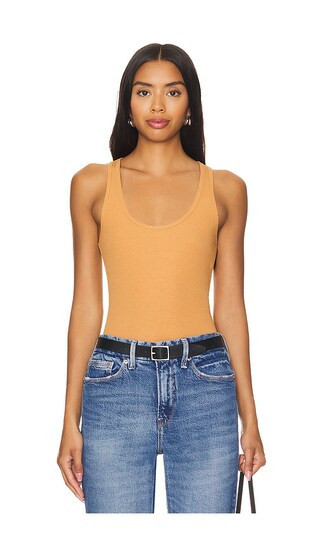 Good American Tank in Tan. - size 5X | Revolve Clothing (Global)