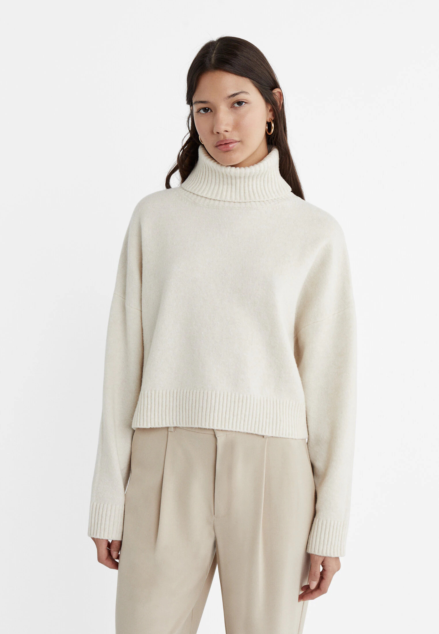 Soft-touch knit sweater | Stradivarius (UK)