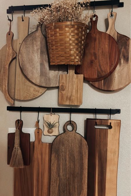 I love changing my Cutting Board gallery seasonally and this is my standard board wall that I have year round! I did add two new boards that I have linked for you. Follow me on IG for any questions that you may have 🤎 #homedecor #target #targethome #cuttingboardwall #charcuterie #cuttingboardgallery #kitchendecor #kitchen #threshold #hearthandhand 

#LTKxTarget