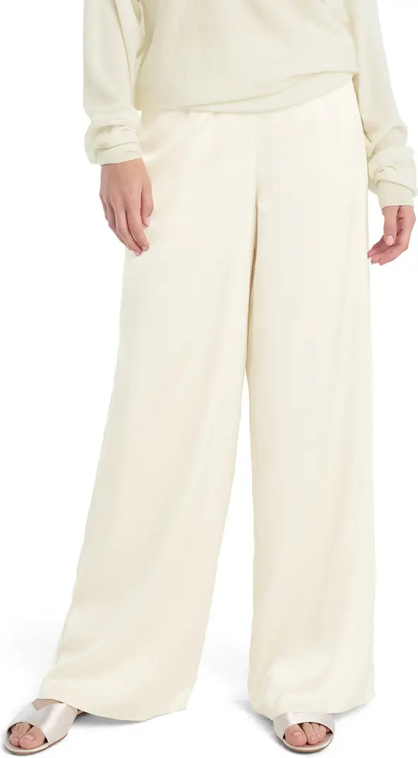 The Everything Satin Wide Leg Pants | Nordstrom