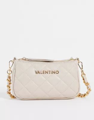 Valentino Bags – Ocarina – Umhängetasche mit Kettenriemen in Beige | ASOS (Global)