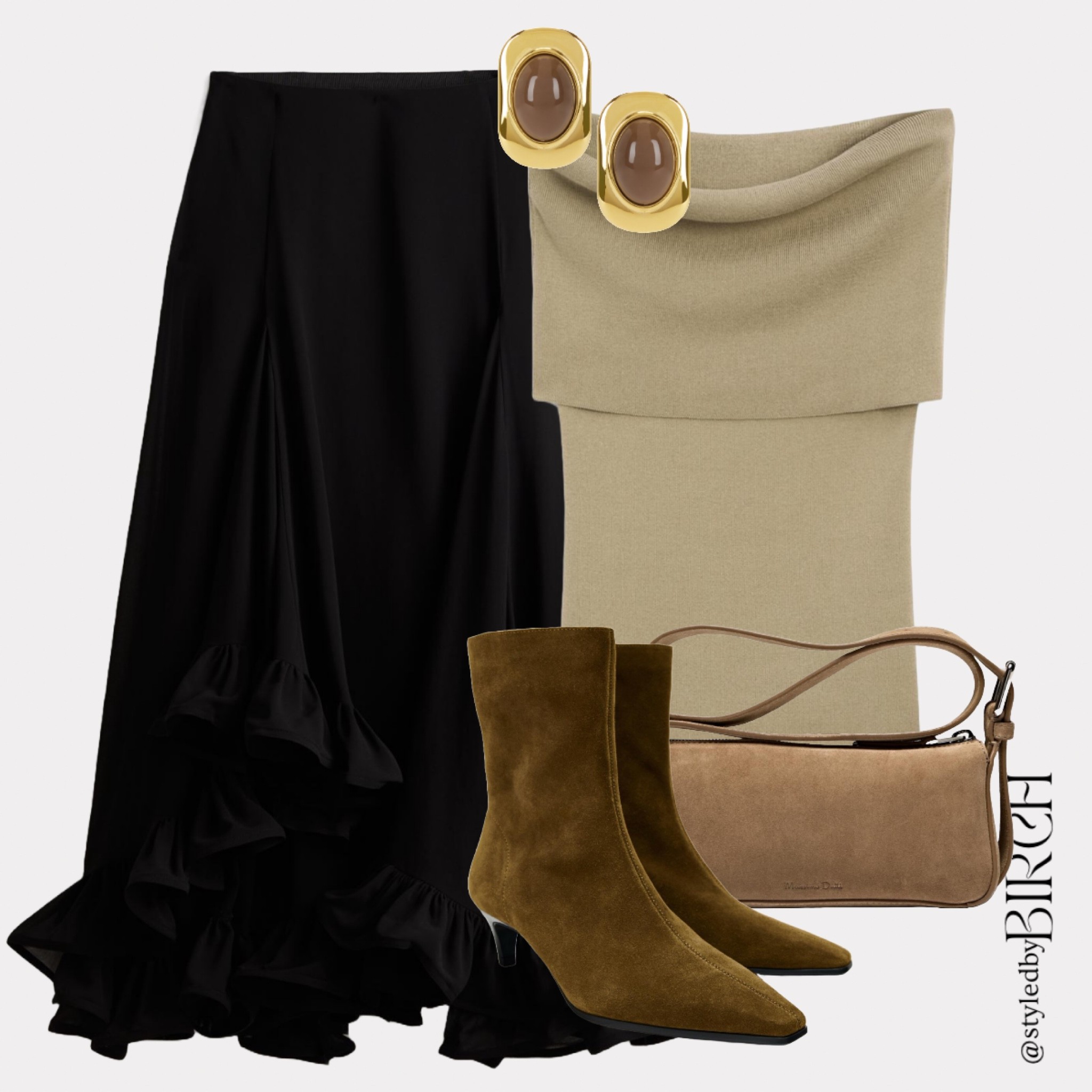 Khaki green 🫱🏼‍🫲🏽 off the shoulder top. Perfect combination 🫒🤎🍸🍂

#LTKeurope #LTKautumn #LTKstyletip