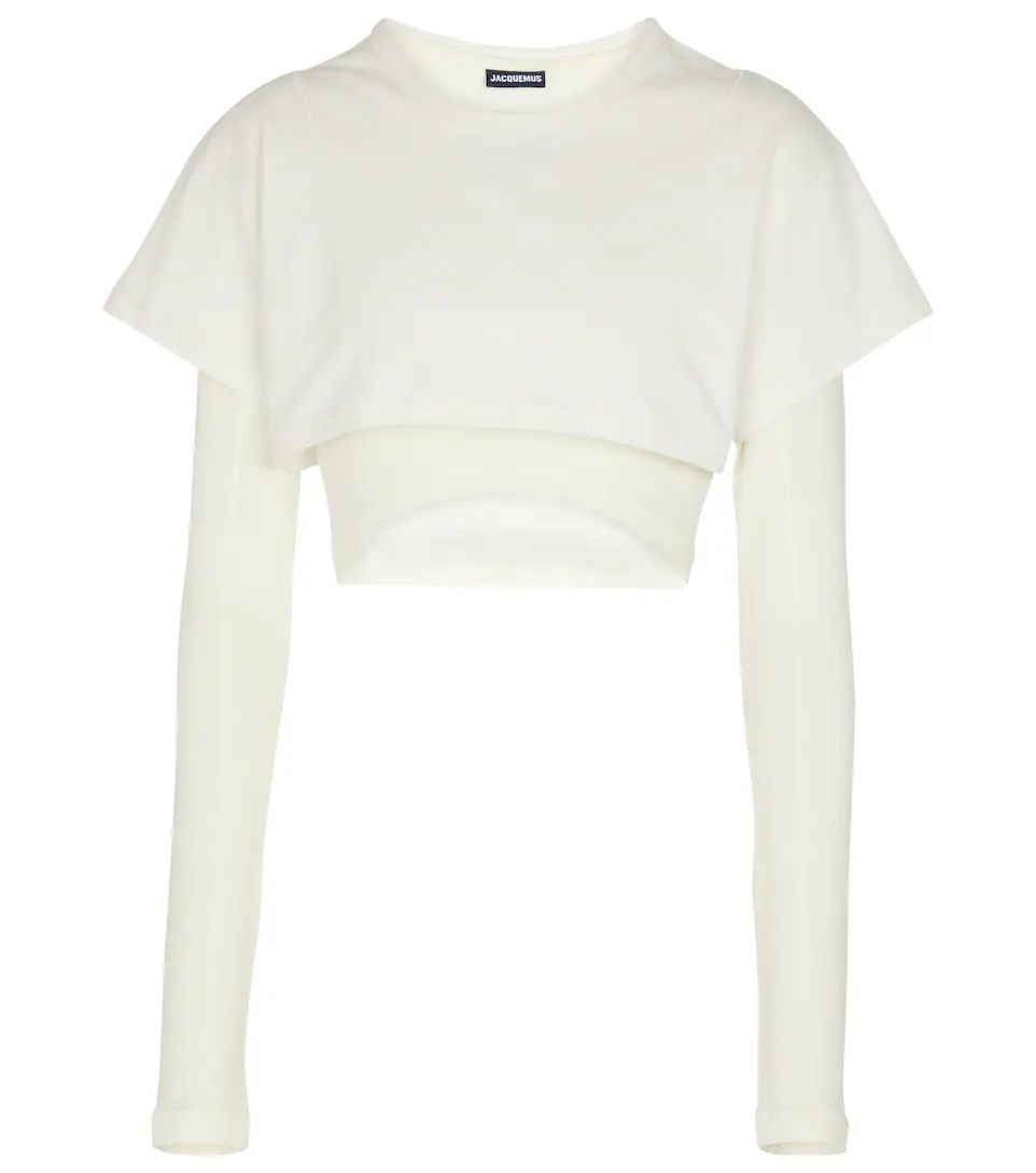 Cropped-Top Le Double aus Baumwolle | Mytheresa (DACH)