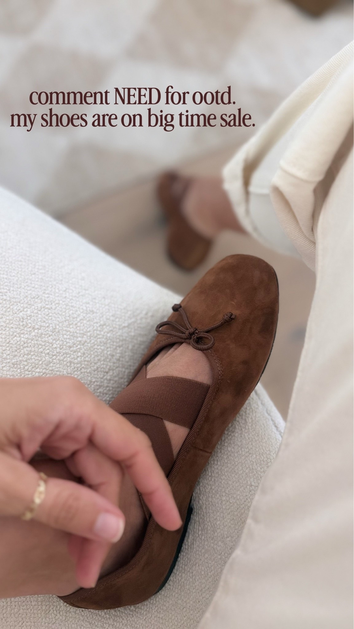 ballet flats in faux suede are on sale

#LTKootd #LTKgrwm #LTKSeasonal
