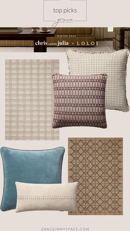 The newest Loloi collection is so beautiful with Chris Loves Julia! I especially love the details on the throw pillows and that the jute rug is a cotton blend. #cljxloloi #amazonhome

#LTKfindsunder100 #LTKhome #LTKfindsunder50