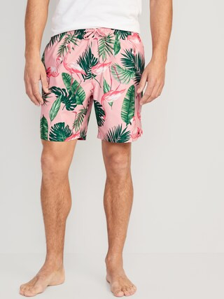Printed Swim Trunks for Men --7-inch inseam | Old Navy (US)