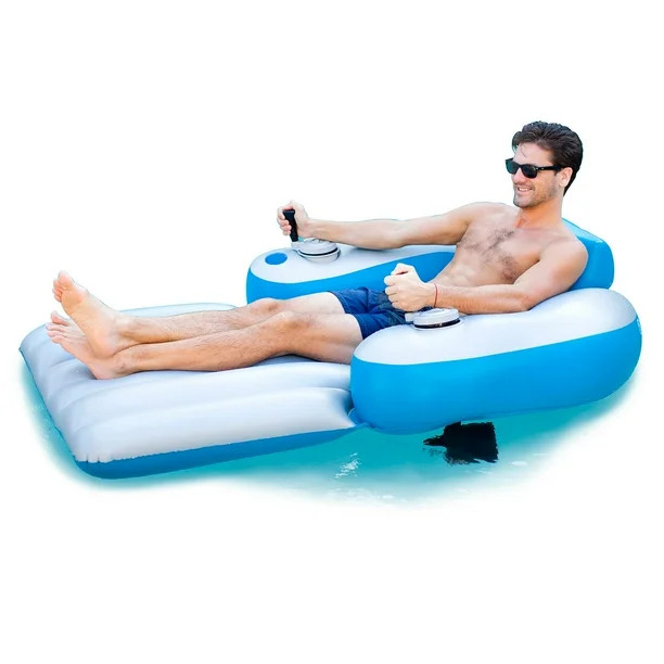 PoolCandy Splash Runner 2.5 Motorized Pool Lounger - Walmart.com | Walmart (US)