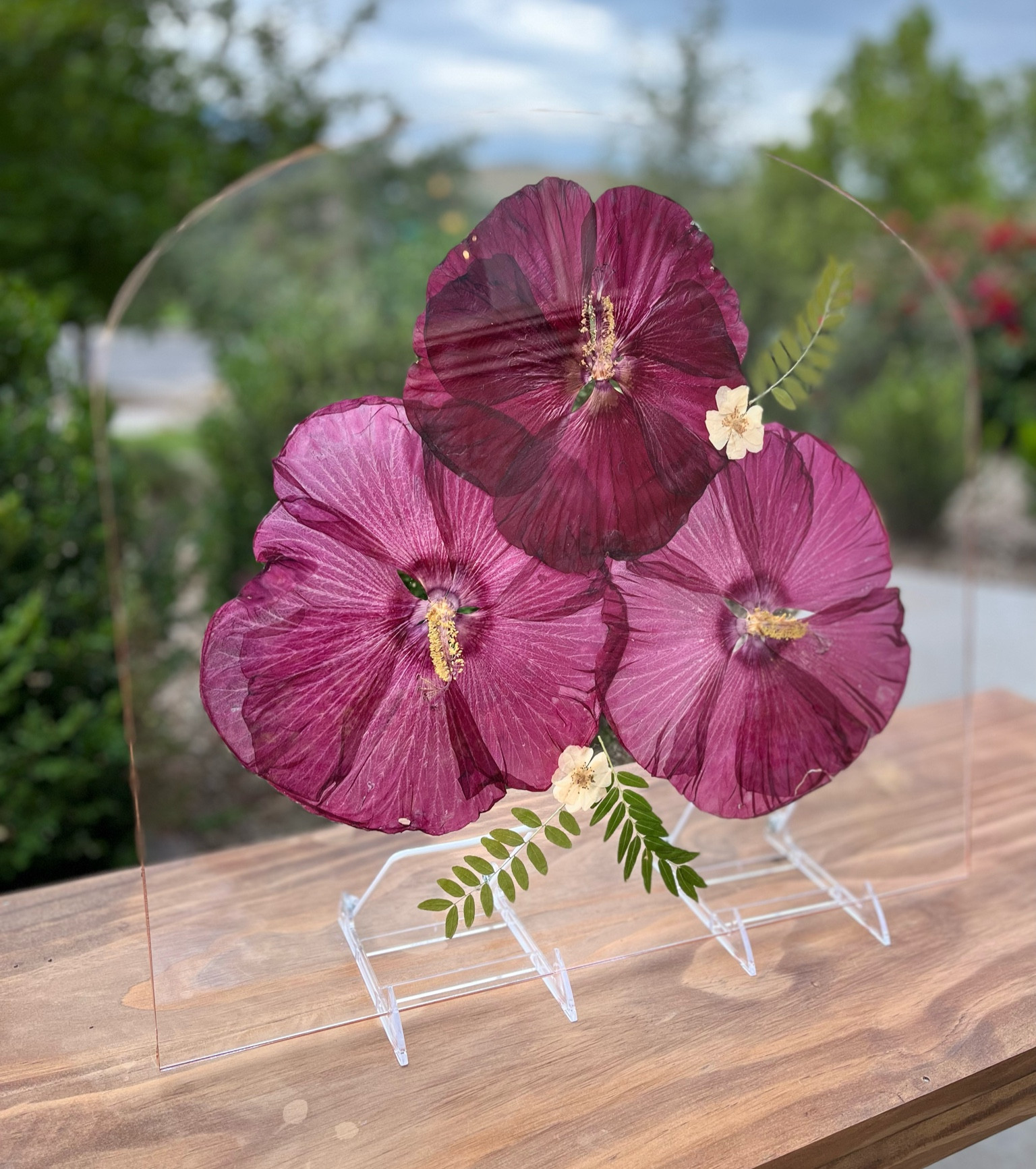 - DIY - pressed flower art.  Supplies:  2 pieces of glass, flower press, PH neutral glue and copper tape. 
#crafts
#diy
#art

#LTKhome #LTKunder50 #LTKFind
