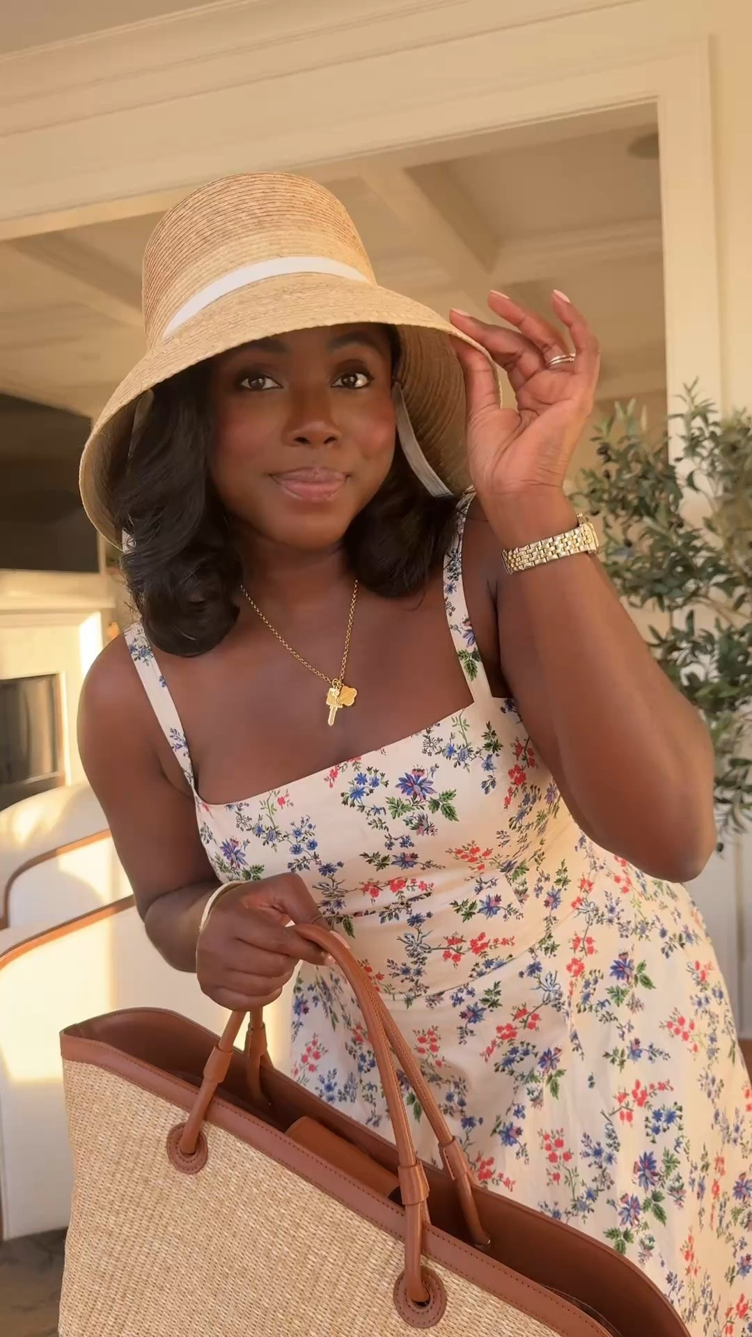 The perfect summer dress from @Hill House Home #florals #mididress #classicstyle

#LTKootd #LTKdayinmylife