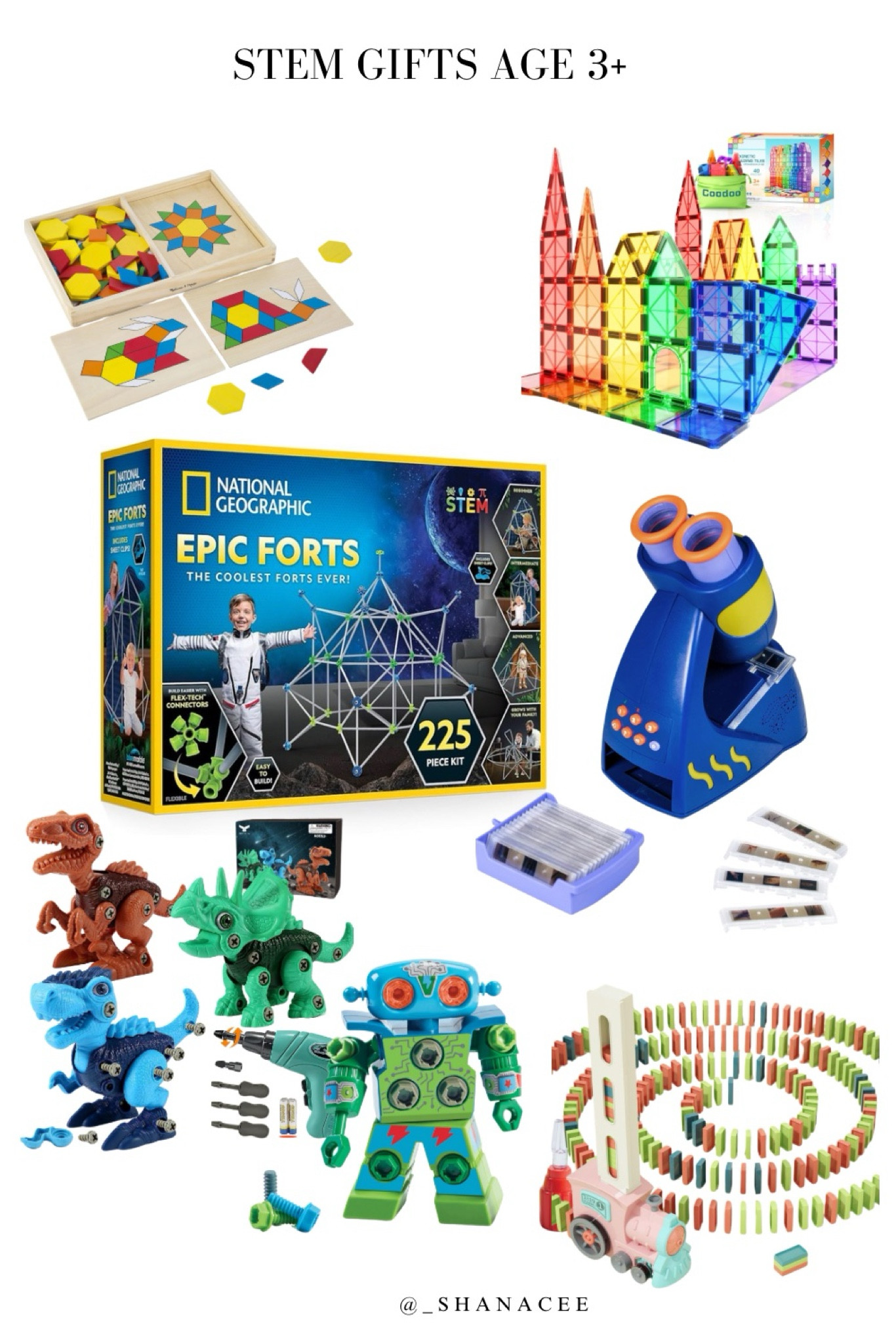 Stem gifts for toddlers. Educational gifts. Educational toys. Stem
Toys. Learning toys  

#LTKFamily #LTKKids #LTKGiftGuide