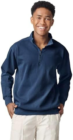 Comfort Colors Adult 1/4 Zip Style G1580 Sweatshirt | Amazon (US)
