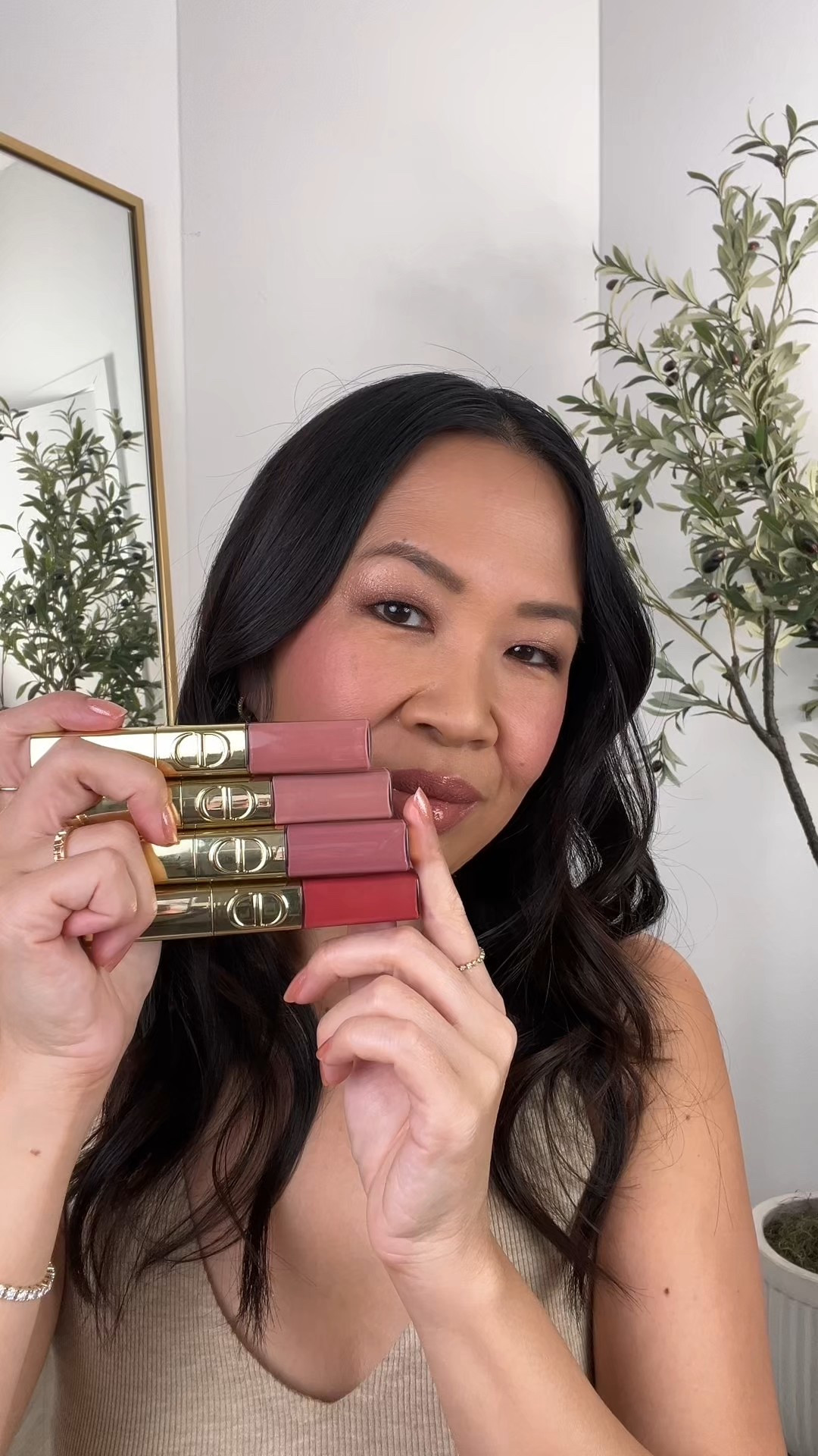 Picked up a few of the holiday Rouge Dior Sequin Liquid Duo liquid lipsticks. The glitter sparkles are activated after you apply the liquid lip color, allow it to set and then press the lips together! The finish is very matte and they look dry on the lips so the clear gloss topper is a must! 

Wear time is very good although these are not transfer proof.

Colors I picked are:

100 Spectacular Nude
220 Ribbons
420 Pink Star
720 Spectacular Icone

I love 100 and 420 the best! I live for light neutrals like 220 but they don't work so well for me. They always look so pale on my lips. Was also tempted by the plum one but picked these to start with and try out.

Have you tried these yet? What color do you have your eye on?

#LTKHoliday #LTKBeauty #LTKSeasonal