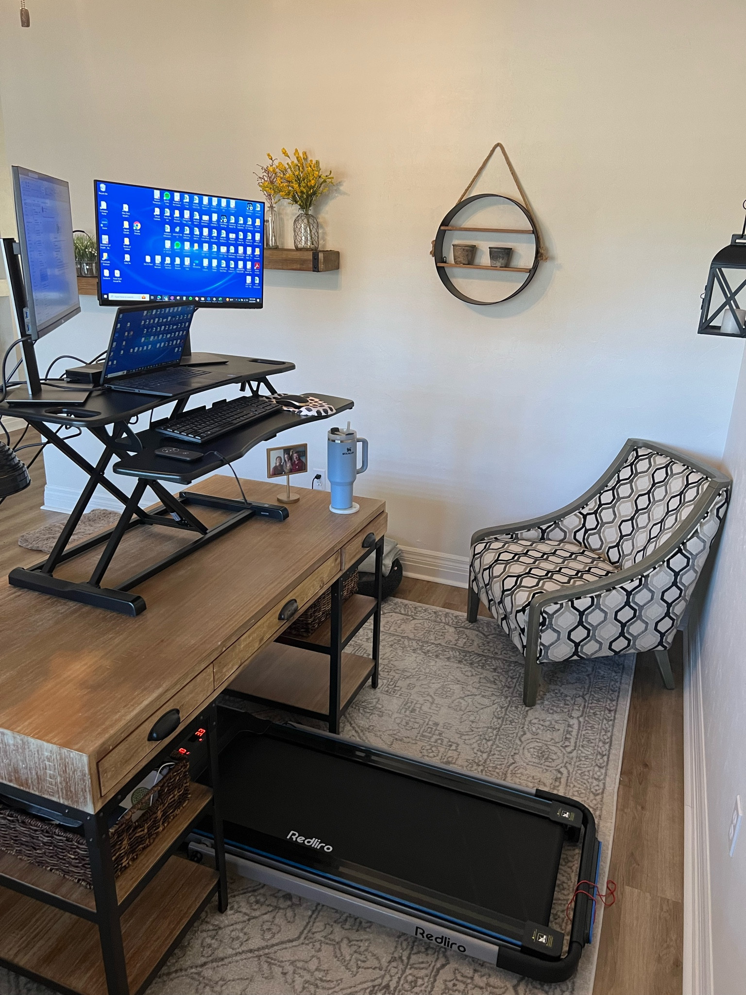 The best work from home walking pad and rising desk set up from Amazon! This was one of the best investments that I’ve made for my posture, my mental and physical health! Both the walking pad and the rising desk are on sale right now!

#LTKhome #LTKfitness #LTKworkwear