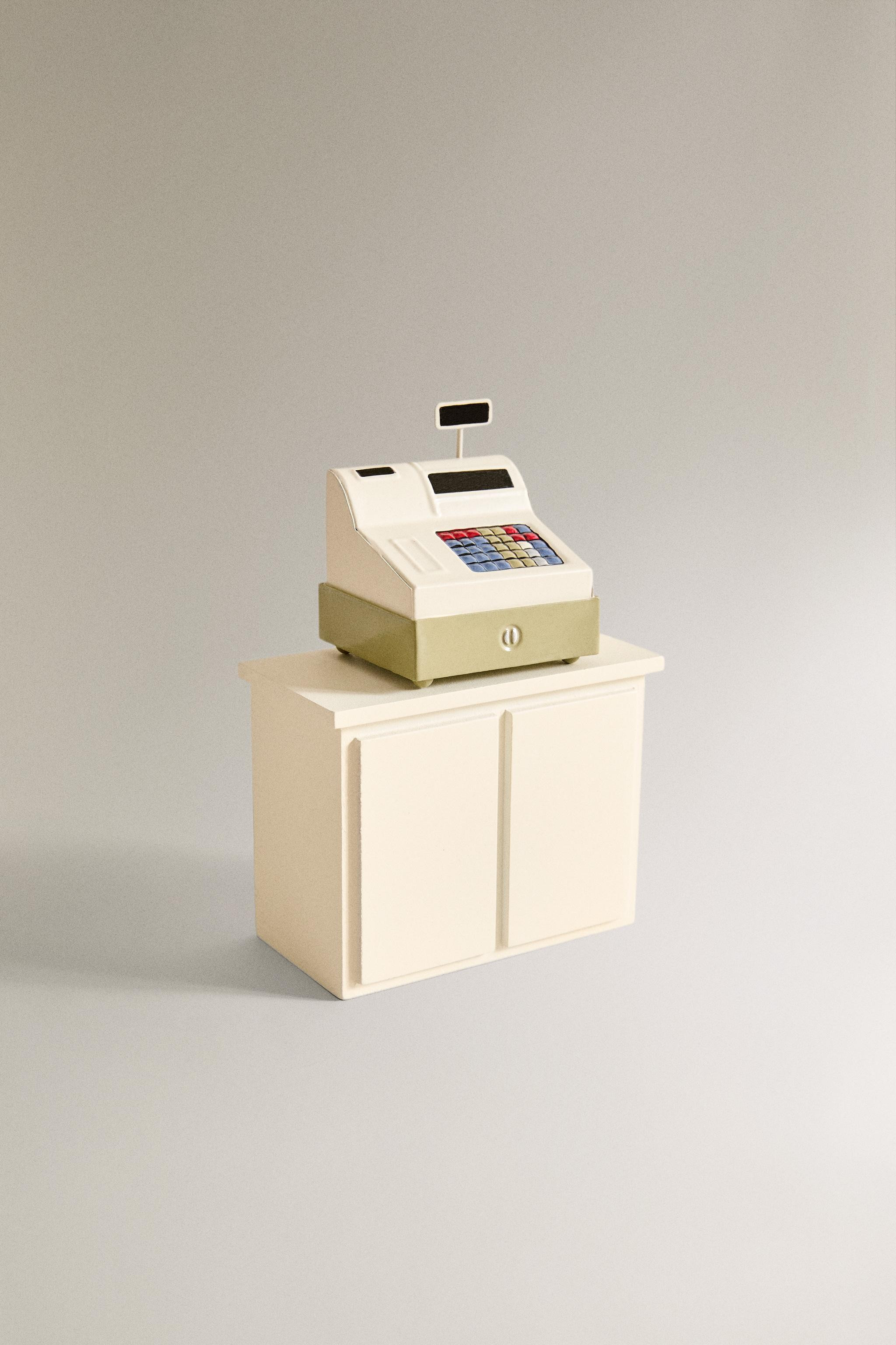 Kids accessory toy set made up of miniature supermarket furniture. The set includes five pieces: ... | Zara US